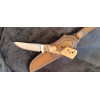 ЗОЛОТА ПЕРЛИНА ніж ручної роботи майстерні VIKTOR KNIVES, купити замовити в Україні, CPM® S125V™ в обкладинках нержавіючої сталі 95Х18, 64 HRC